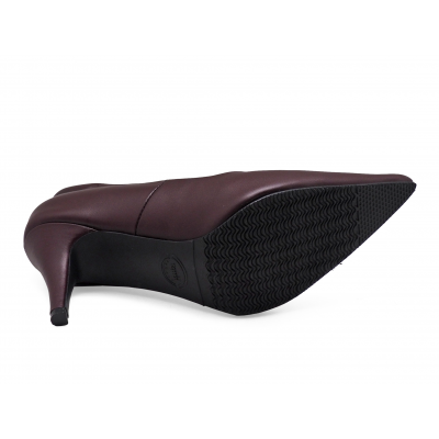 Women Courts High Heel SM-14 Maroon Nappa